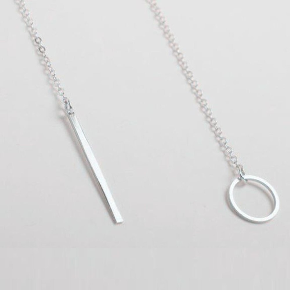 Minimalist "A Walk Through Life" Charm Necklace - Picture 4 of 8